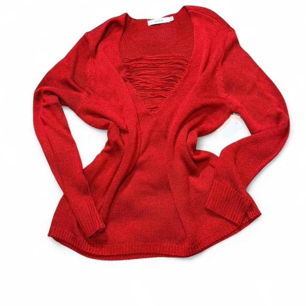 Justfab Distressed Sweater